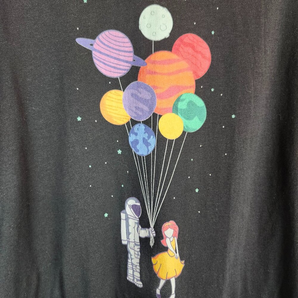 Planet Balloons - Spaceman - Astronaut Graphic T Size 2XL